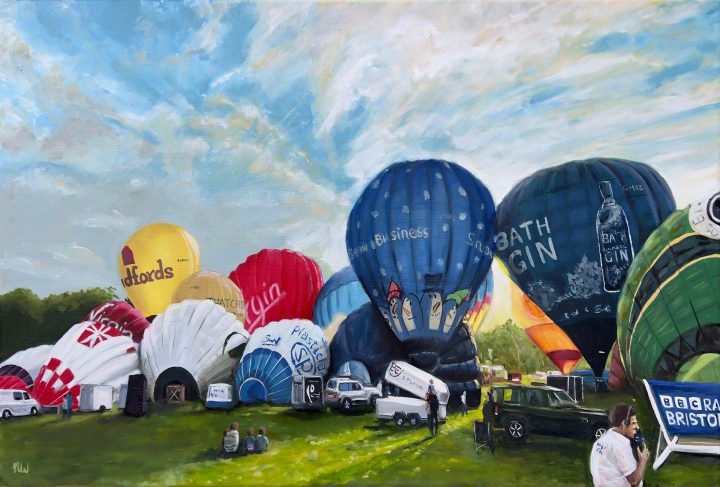 Tipsy Balloons — Tipsy Balloons An early August morning at Ashton Court, Bristol. The world famous ba…