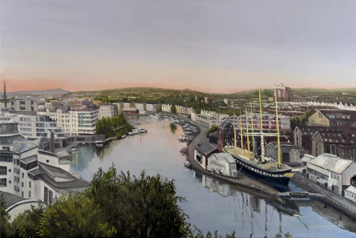 SS Great Britain — Landscape painting by Neil Watson